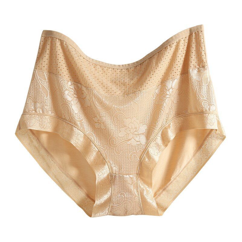 XXXL-5XL Plus Size High Waist Elastic Modal Cotton Briefs – Underwear Panty Wear