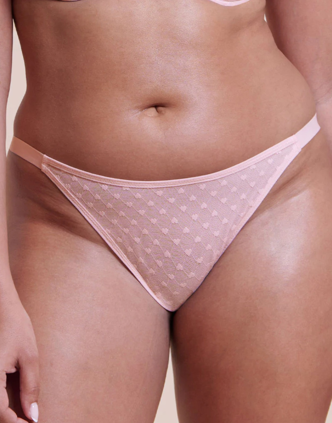 Curvy Kate Boost Heartbreaker Tanga Knickers Pink L 16-18 Valentines Ann Sexy