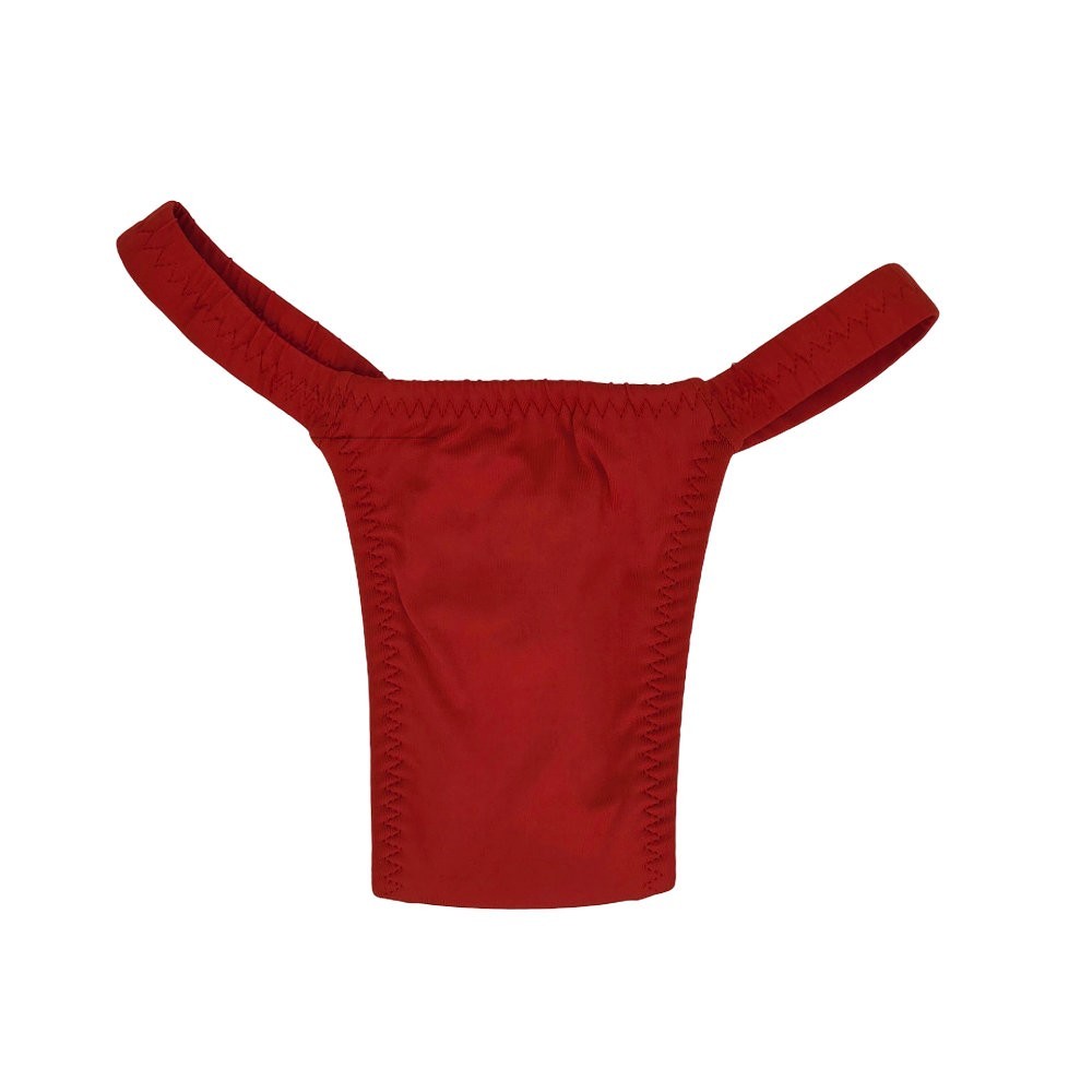 Red Satin Gaff Panty Tucking Compression Underwear Transgender or Crossdresser