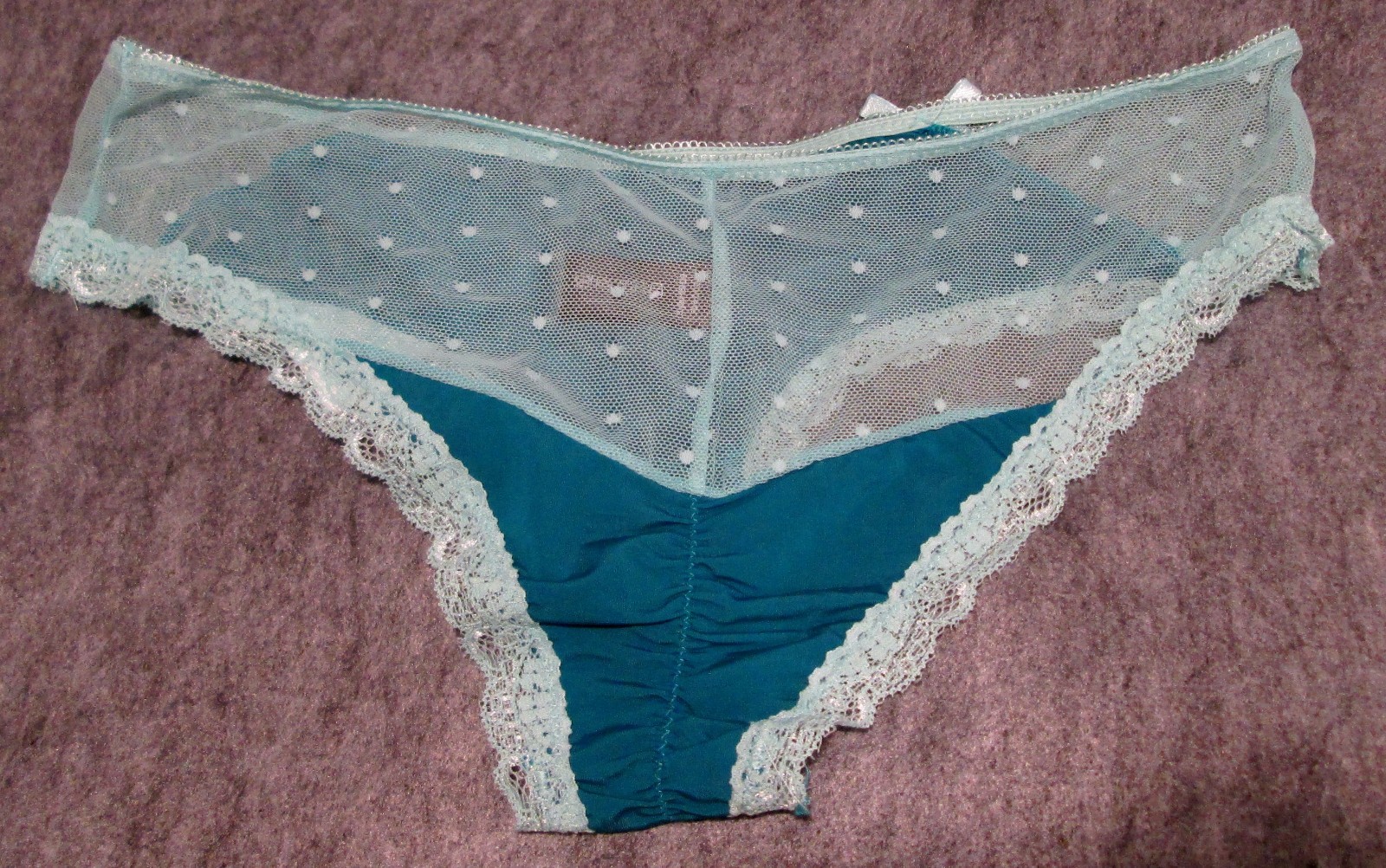 Sexy Curves Intimates Lace Trimmed Hipster Panties Size Small NWT