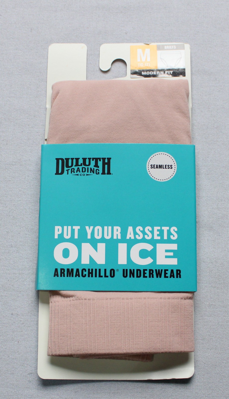Duluth Trading Co Women’s Armachillo Seamless Briefs DH3 Blush Pink Medium NWT