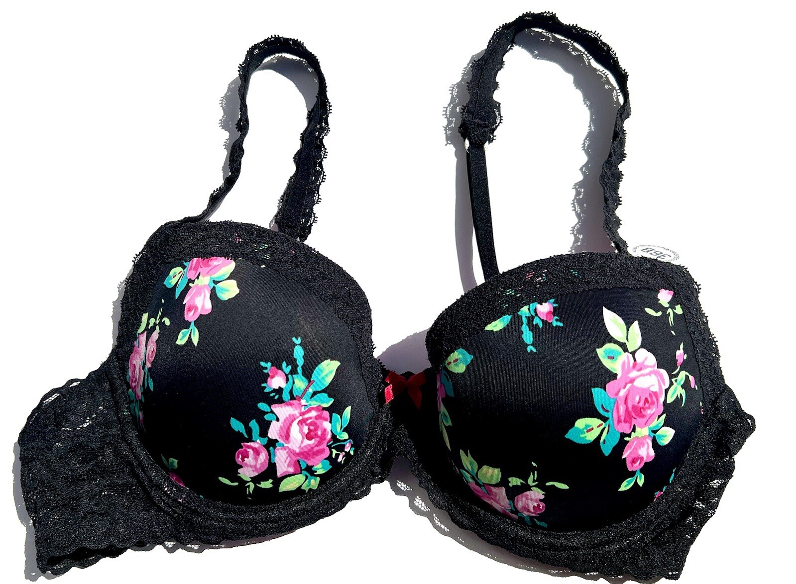 NWT Victoria’s Secret PINK Vintage Demi Lace Wing W Convertible Straps Bra 36B
