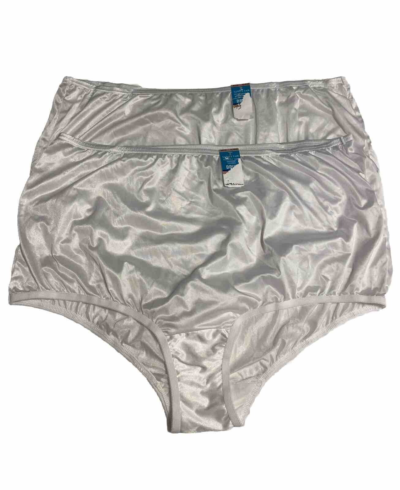 Vanity Fair Perfectly Ravissant 2-pk. Brief Panty 15712 White Sz.12/5XL #7