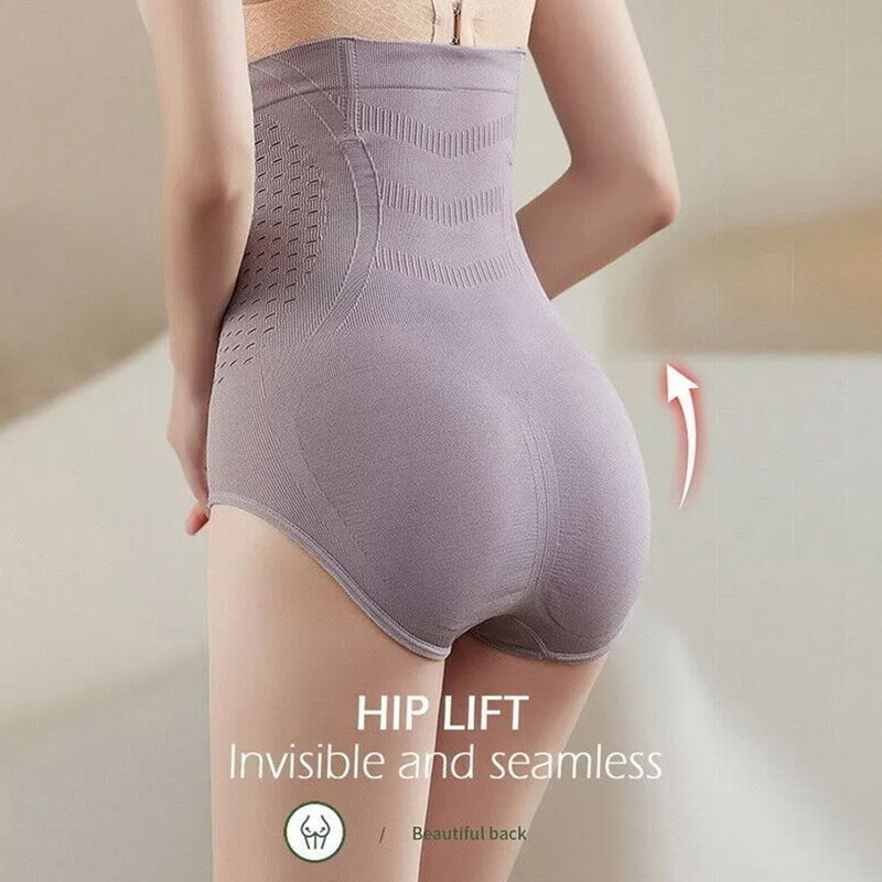 4pack Lot Women Tummy Control Body Shaper Panties High Waist Shapewear Underwear