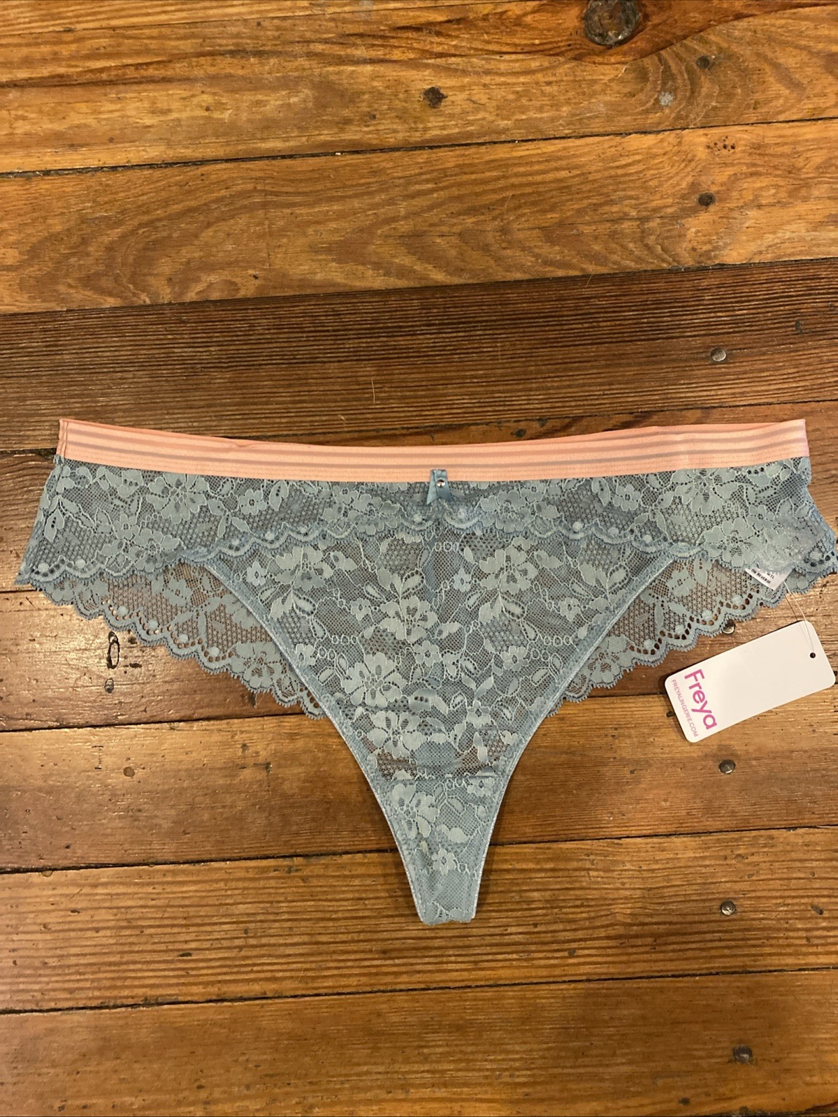 NWT Freya Offbeat Brazilian AA5457EGY Earl Grey Size XL