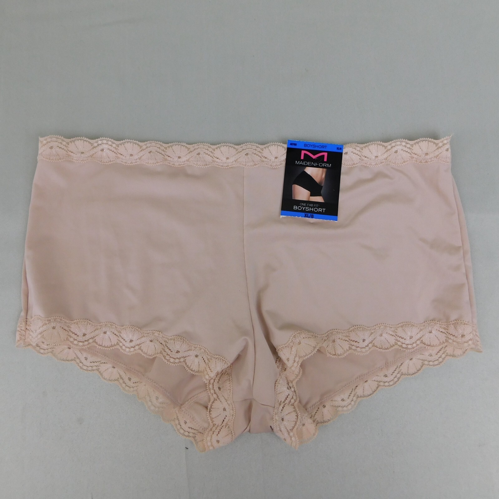 2pc Lot Alfani Ultra Soft & Maidenform Lace Boyshort Panties Size 8, XL