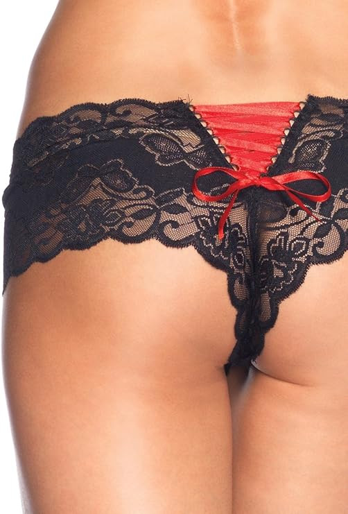 Leg Avenue 2988 Black/Pink Medium/Large