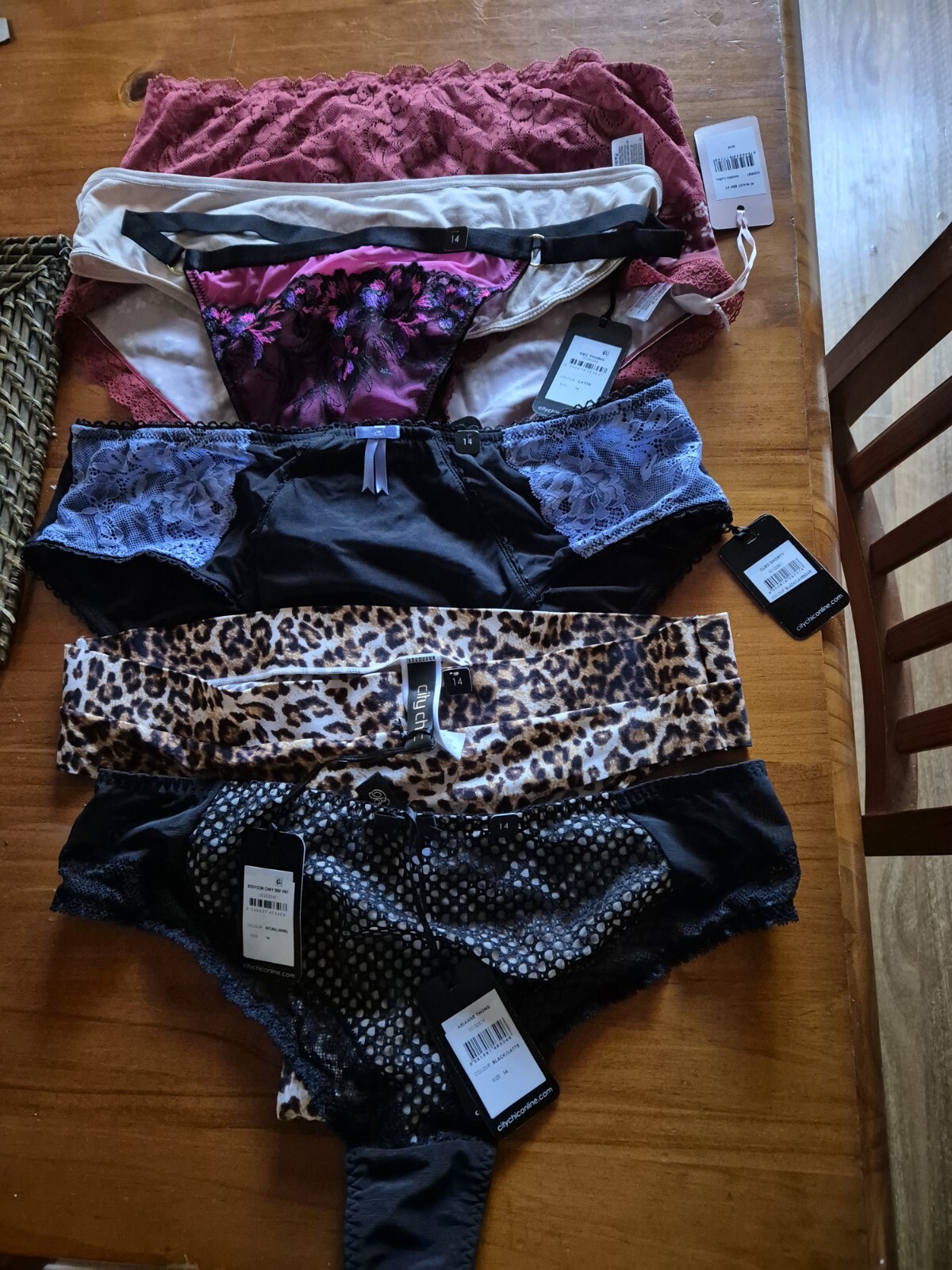 City Chic Underwear Briefs Plus Size 14