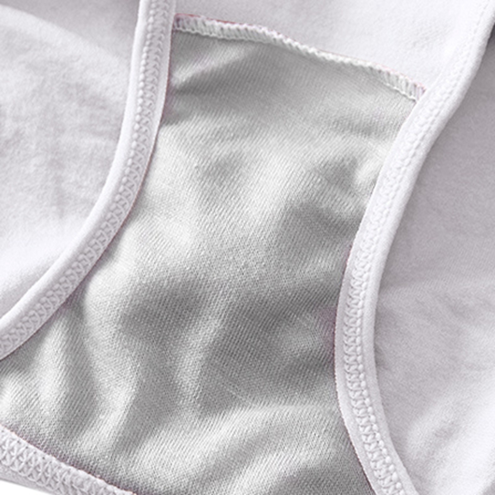 Women Sanitary Cotton Briefs High Waist Leak Proof Antibacterial Breathable