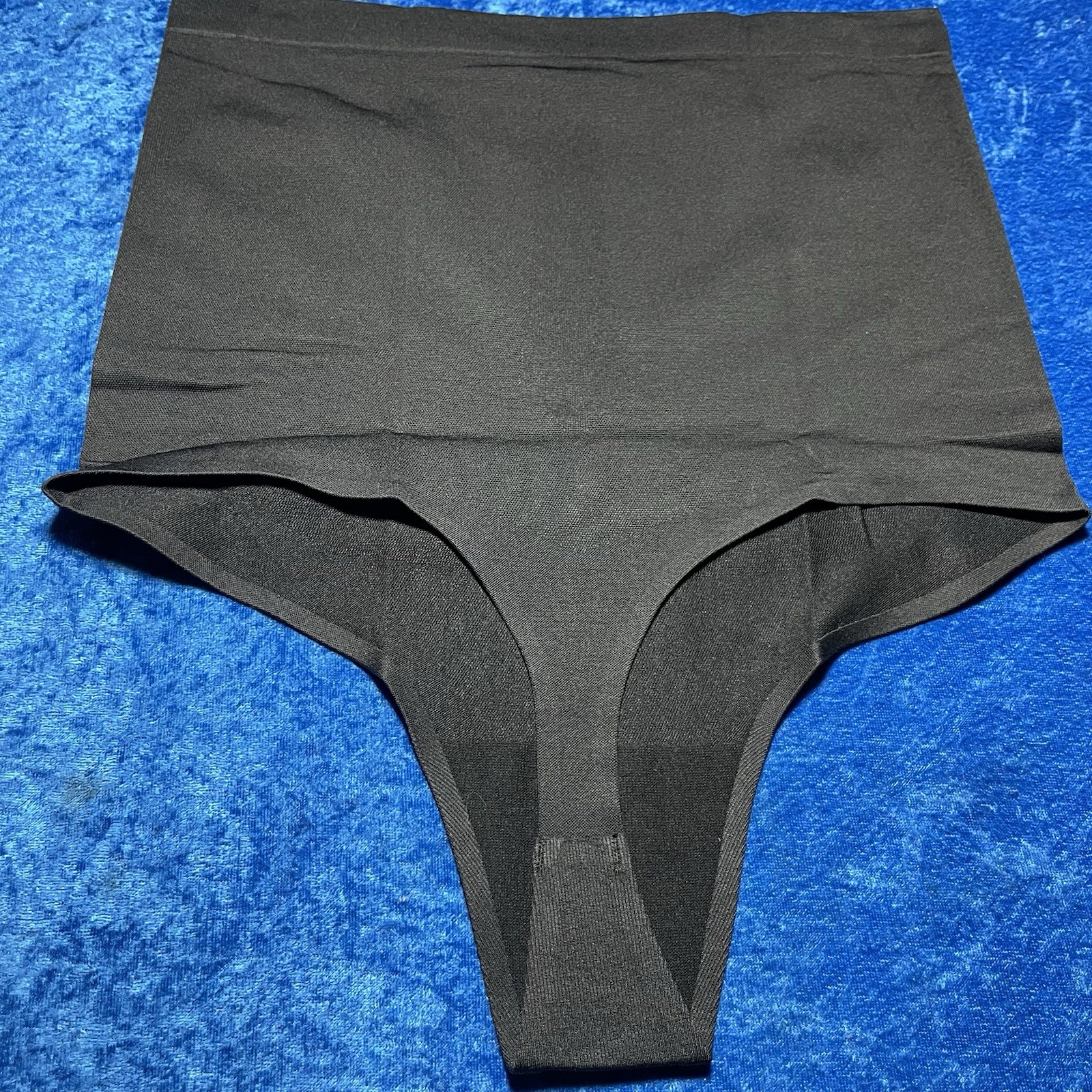 Jockeys High Waist Slimming Thong Girdle Panties 3XL Black Panty