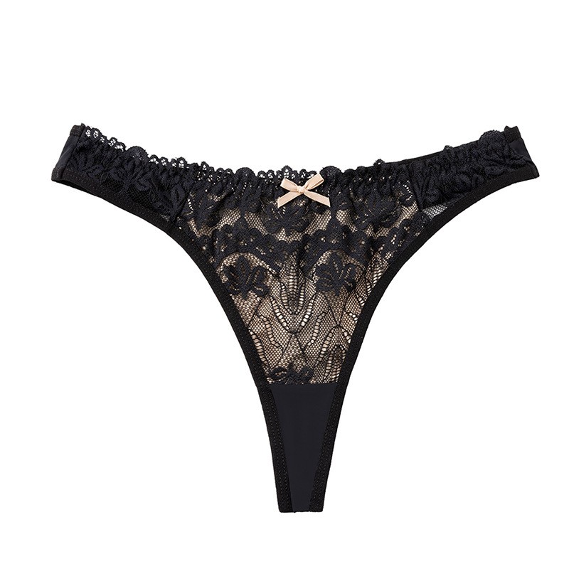 4 Pack Lot Sexy Ladies Womens Lace Panties Thongs Underwear French Lingeries