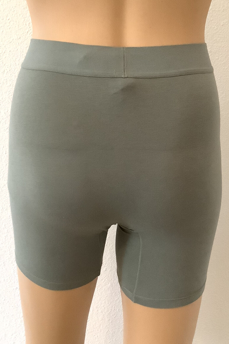 Size XXS Boxer Skims Women Patina – Green Cotton Boxer Shorts AP-BOX-0461 NWT
