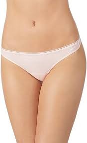 OnGossamer Bride Bridal Thong Panty Underwear, Blush, Small