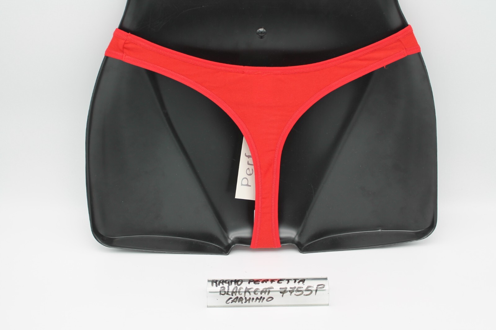 Women’s Thong String, Carminio, Black Cat, 7755P Spider