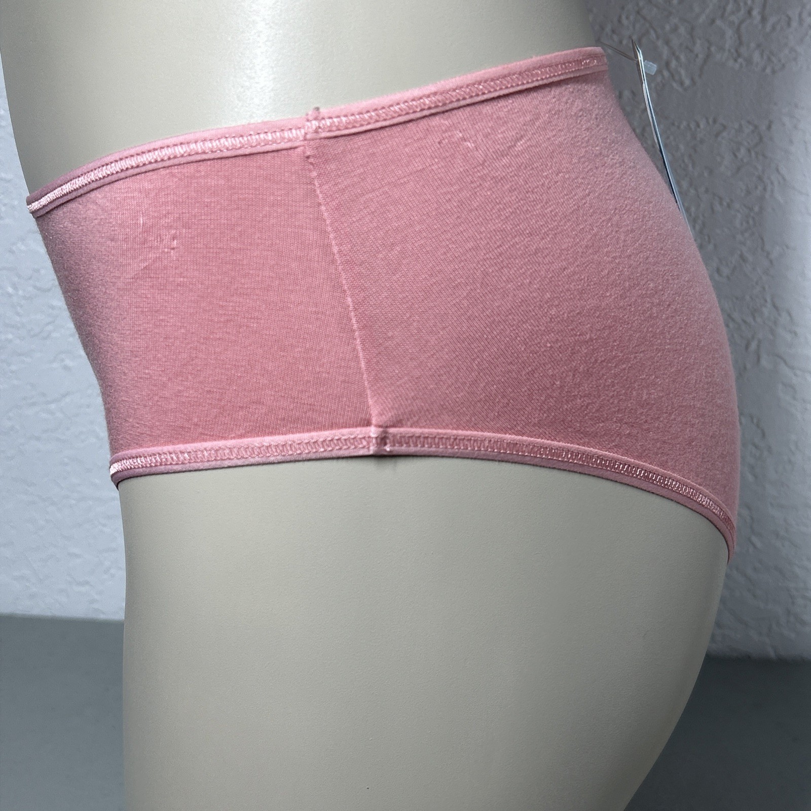 B. Up Serena Rose High Waist Panty Size S/P Pink Pima Cotton SER-217 NWT