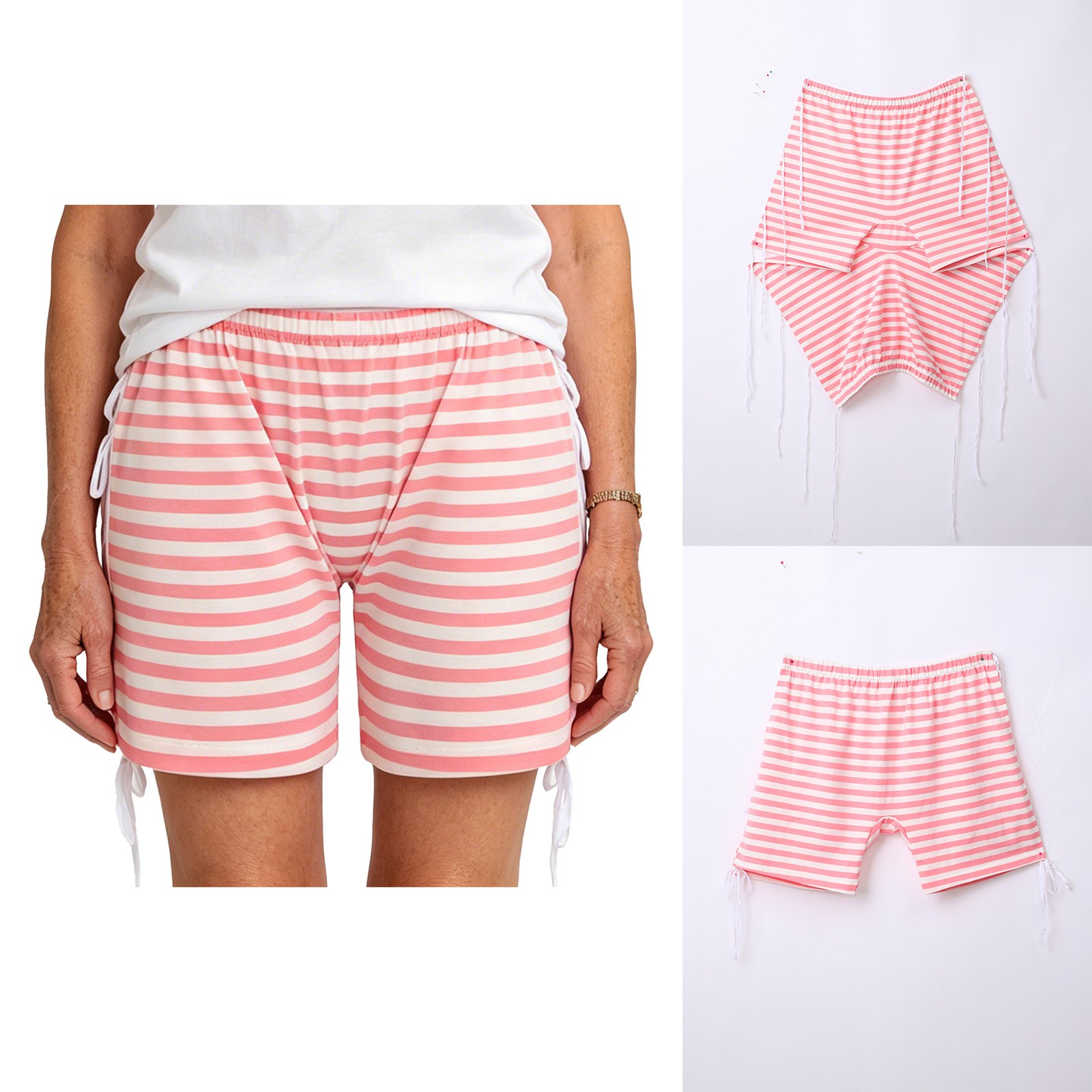 Women Lingerie Outdoor Underwear Roomy Briefs Bedridden Patients Easy-to-wear