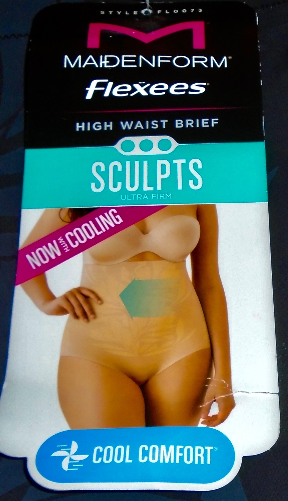 NWT WOMENS MAIDENFORM FLEXEES SCULPTS, HIGH WAIST BRIEF, ULTRA FIRM Size: MEDIUM