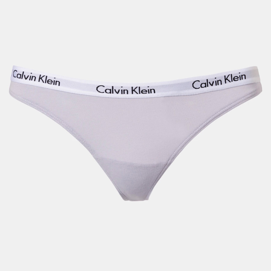 3 PACK CALVIN KLEIN WOMENS COTTON G STRING THONG UNDERWEAR UNDIES HIP BRIEFS