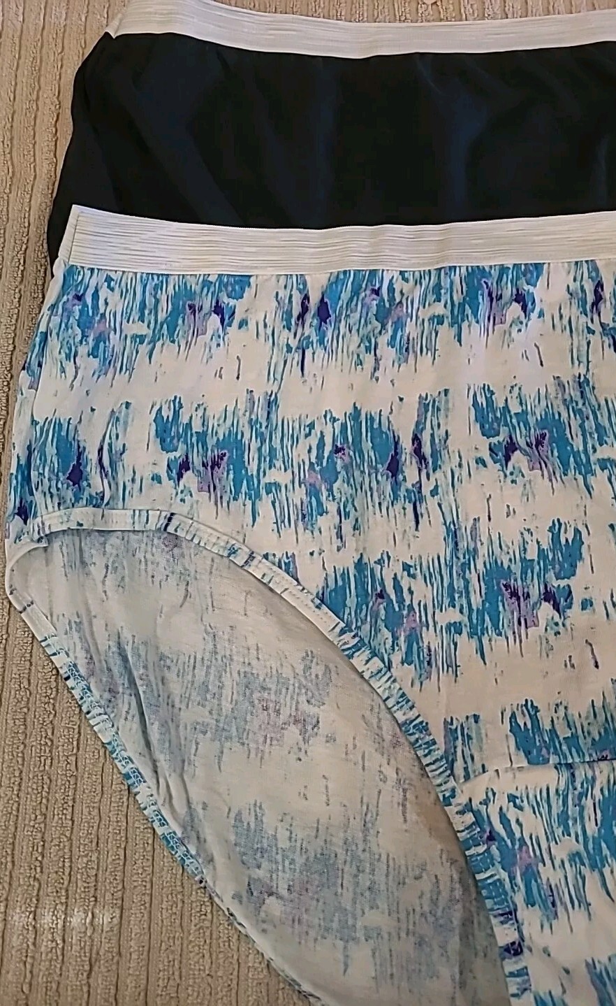 JMS – JUST MY SIZE 2 Pair Lot Cotton Comfort BRIEF Panties ~ Sz 12 ~ nwt