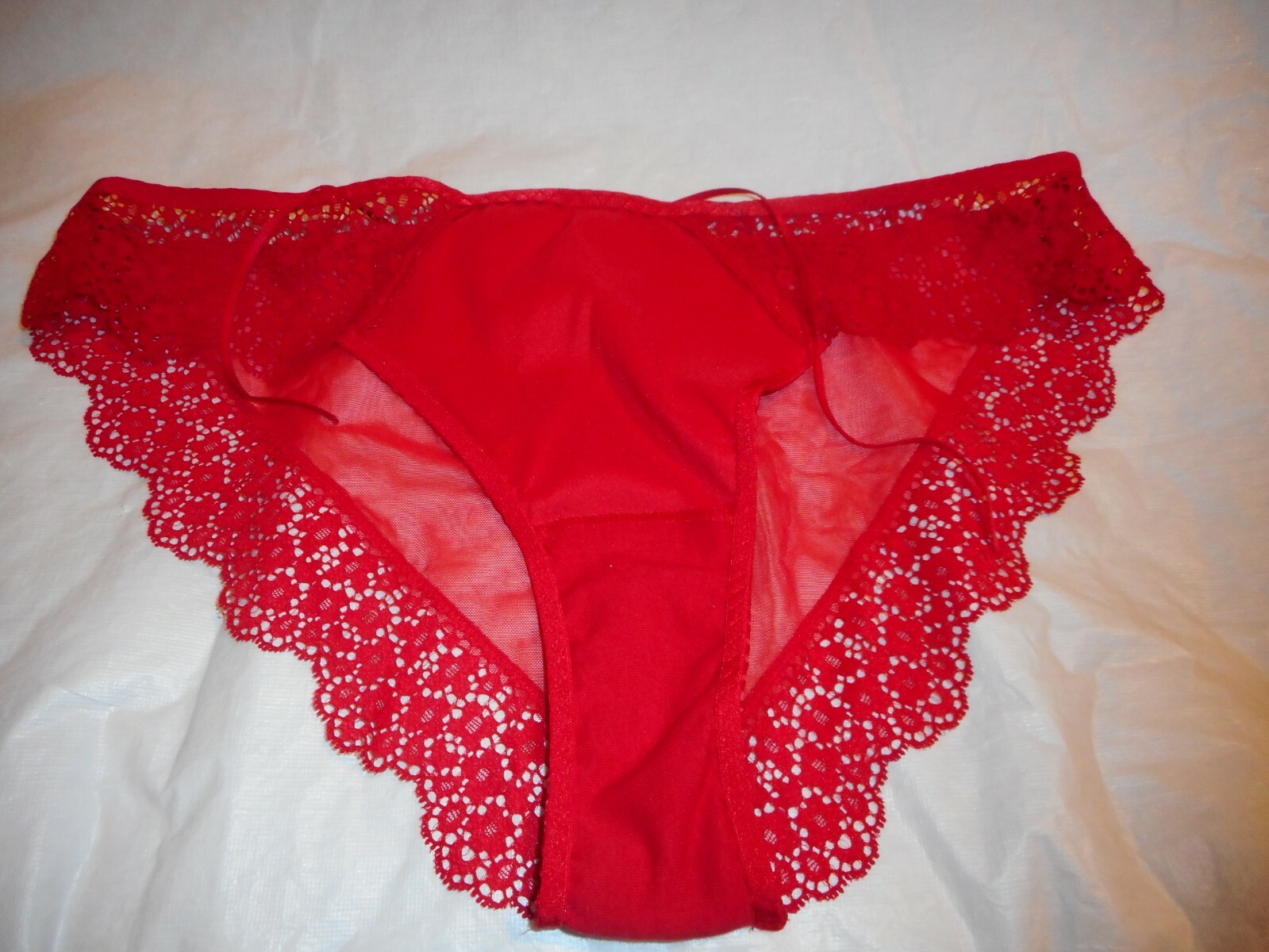 N/W/T Victoria’s Secret Very Sexy Red Bikini Panty SIZE LARGE