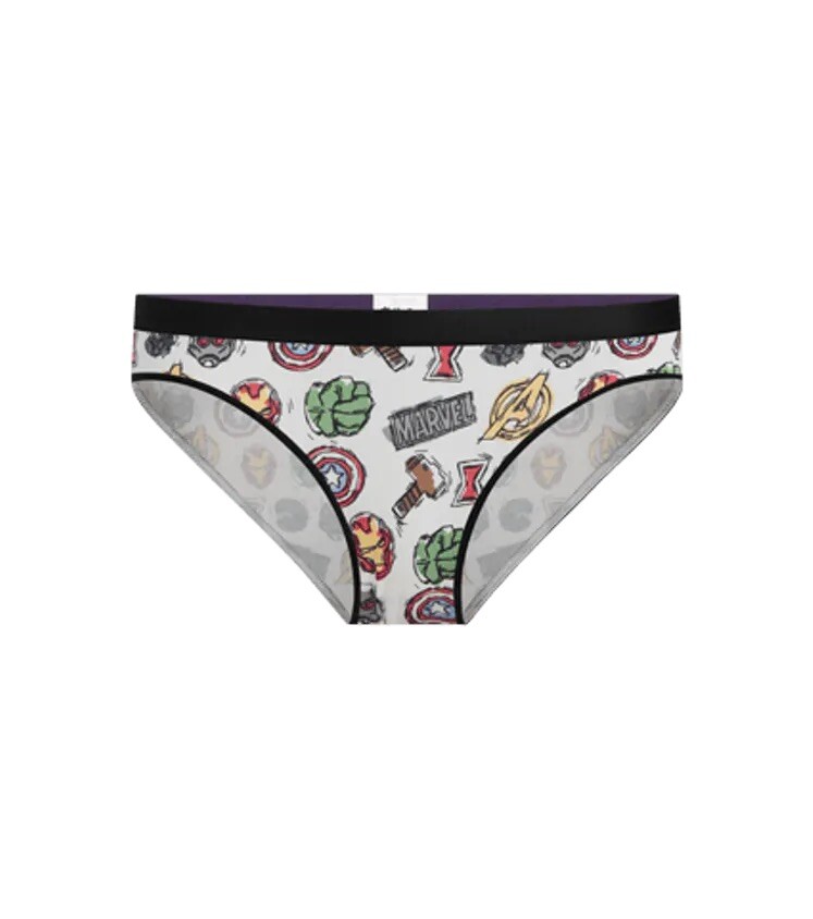 MeUndies Marvel Women’s 4 Piece Underwear Set Size S