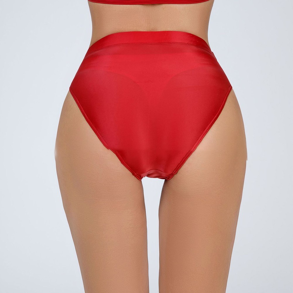 Brand New Underpants Women Shiny Panties Wet Look Knickers Women Underwear 1 Pc