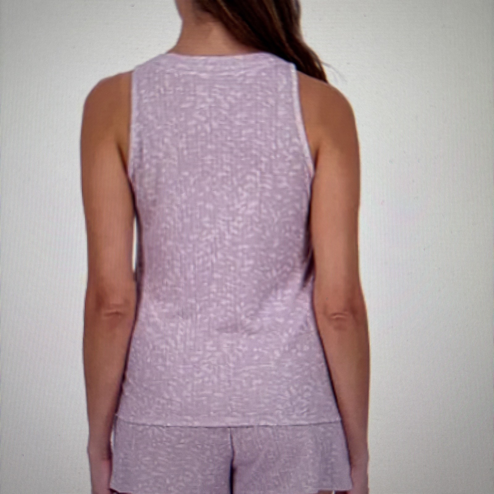 Live2Lounge Women’s 4‑Piece Pointelle Pajama Lounge Set Purple Size Large NWT
