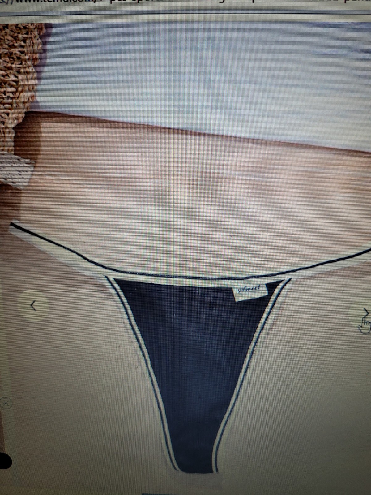 XL Retro Chic SWEET Carousel C@@L Cotton Thongs 7-Pack Multiple Colors Panties