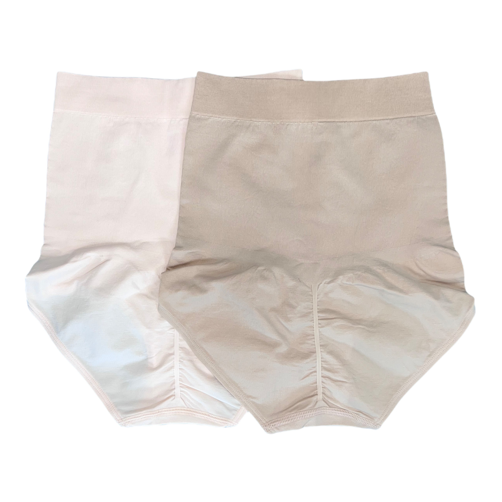 Breezies Seamless High Waist Shaping Brief Set of 2 Sunbeige/Buff Medium Size