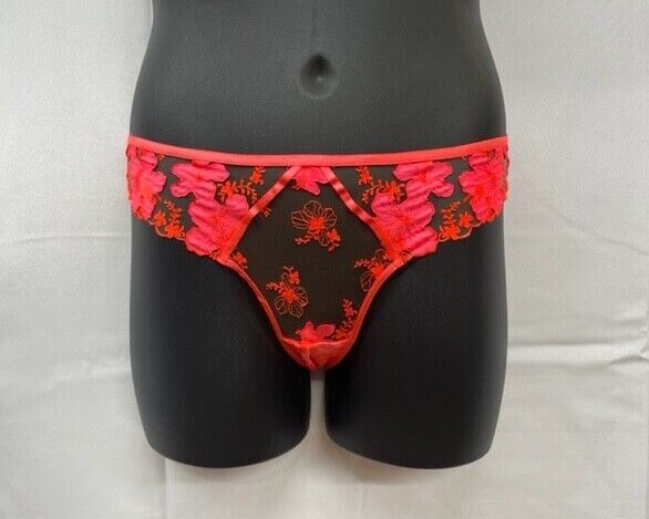 Honey Birdette Rue Neon Pink Brief, CHOOSE SIZE- NEW WITH TAGS
