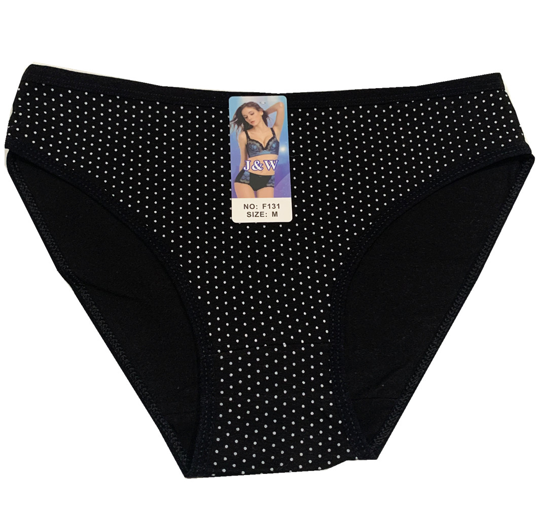 New 5 Women Bikini Panties Brief Floral Cotton Underwear Size M L XL #F131