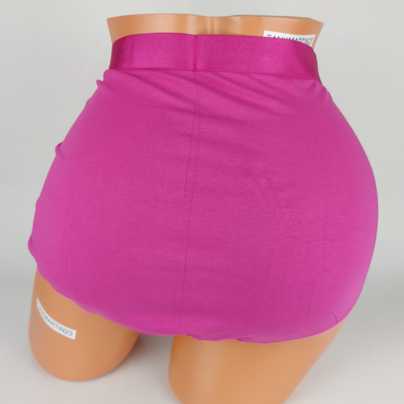 NWT LANE BRYANT CACIQUE PLUS COTTON FULL BRIEF 18/20 PANTY FUSHIA LACE HIPS