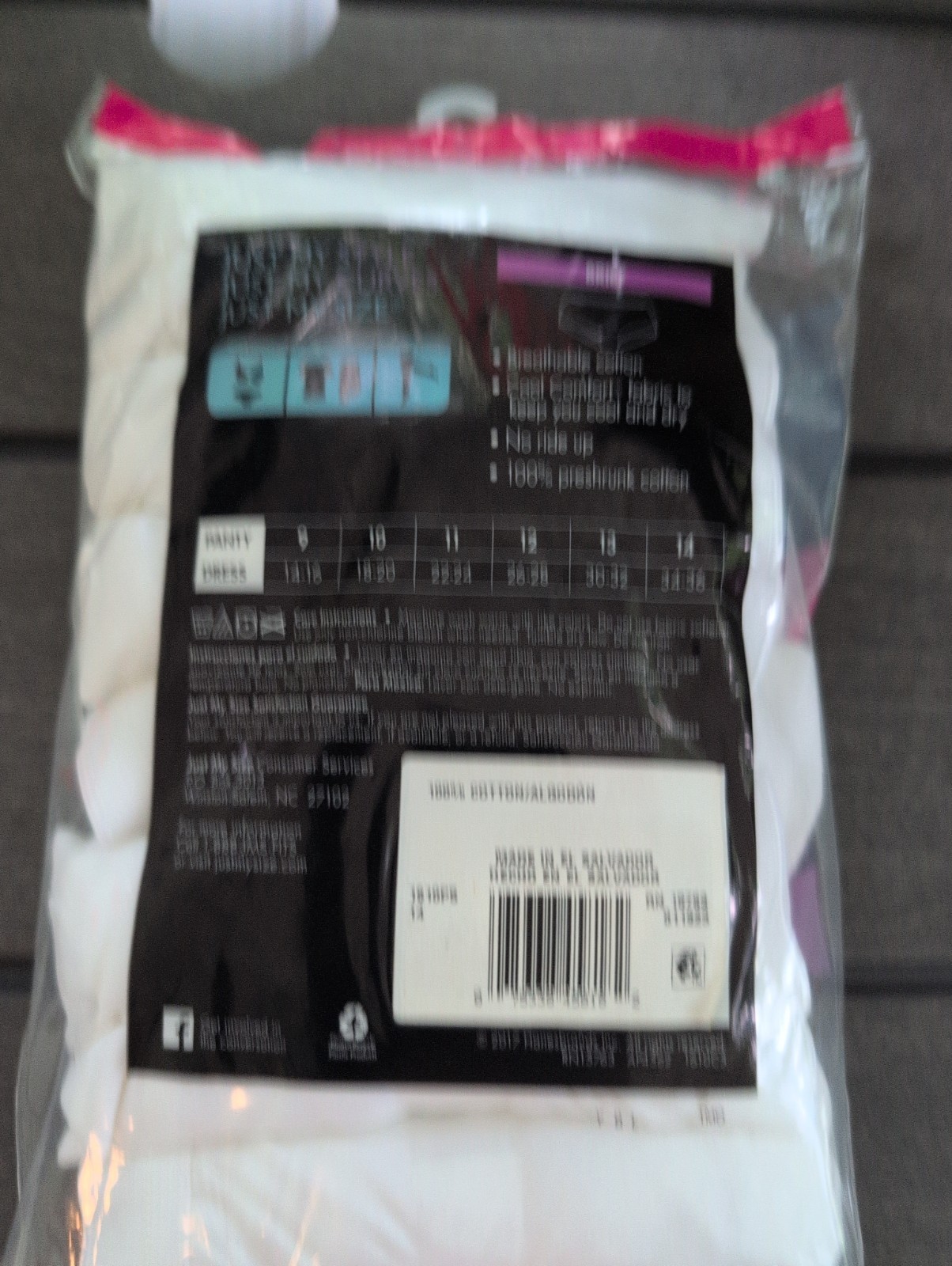 Just My Size JMS Women’s Breathable Cotton Briefs White Size 14 5-Pack NIP Cool