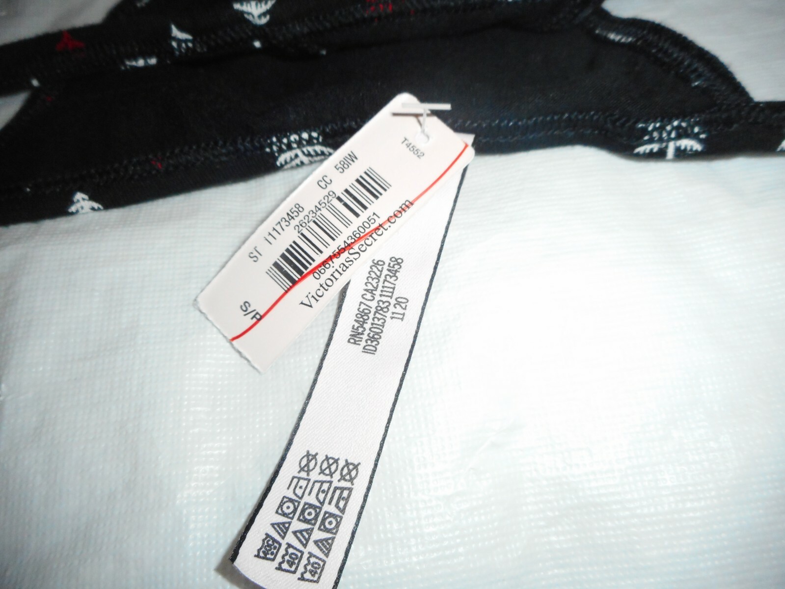 Victoria’s Secret Black Multi color Thong S/P & Medium Sold Separately
