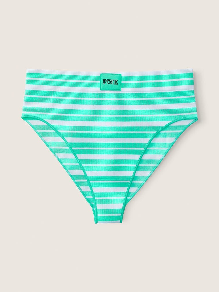 Victoria’s Secret PINK Seamless High Waist Rib Bikini – Medium – VS Panty NWT