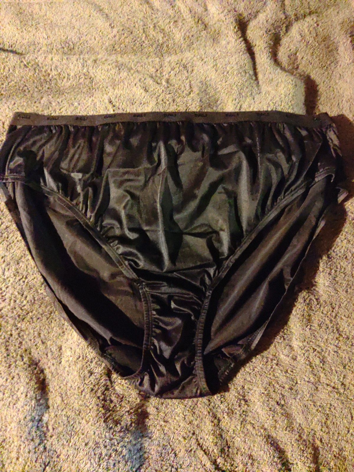 1 Pair Bali Size 13 Hi cut Panties w/tags 84% nylon 16% Spandex Black