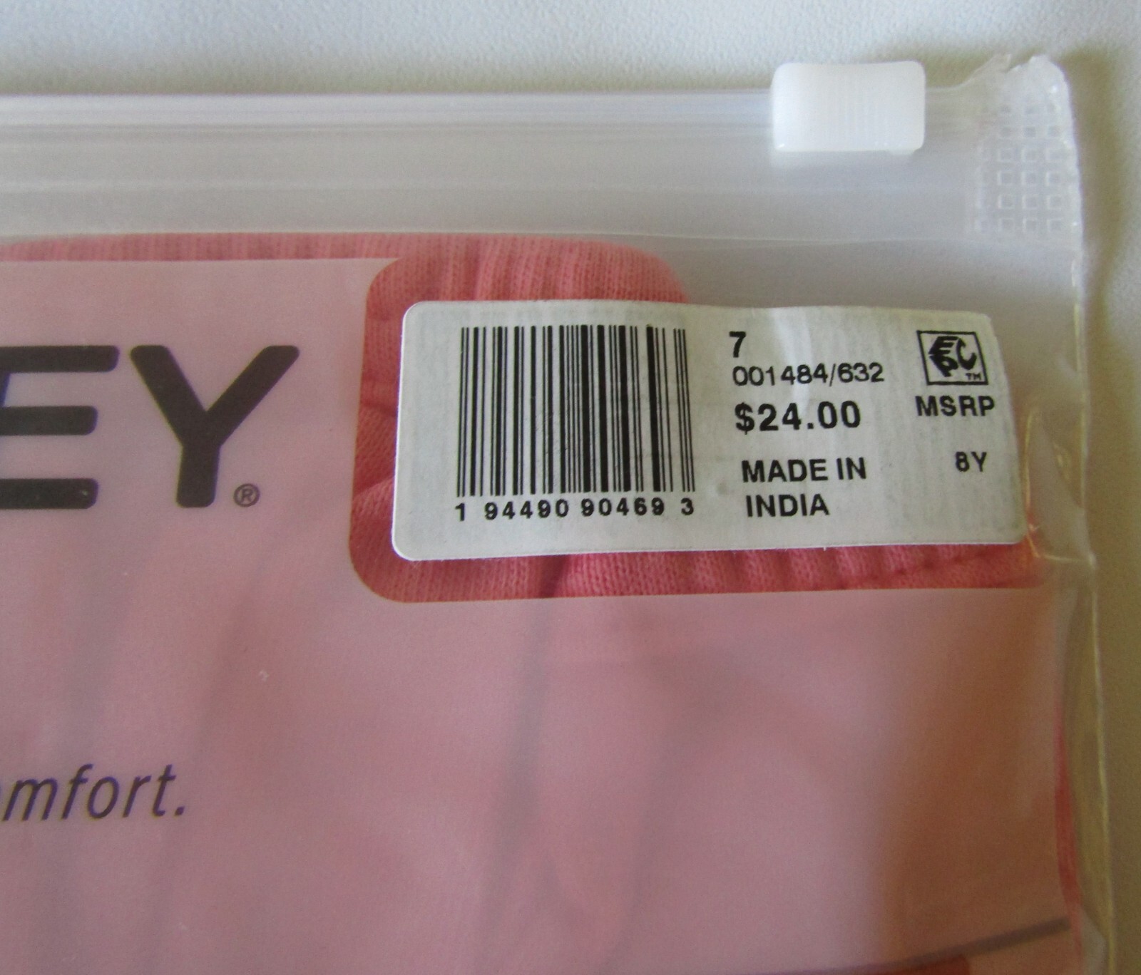 Jockey Elance 100% Cotton Brief Underwear – Women’s Size 7 – 3 Pack
