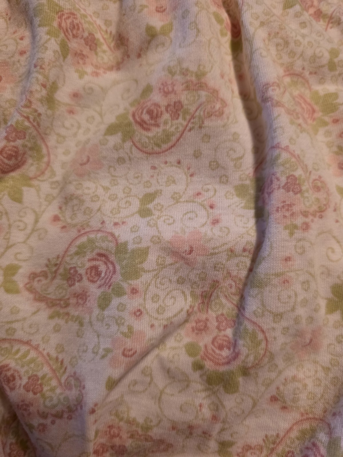 Vintage Vanity Fair 100% Cotton Full Brief Panties Floral Print Size 7