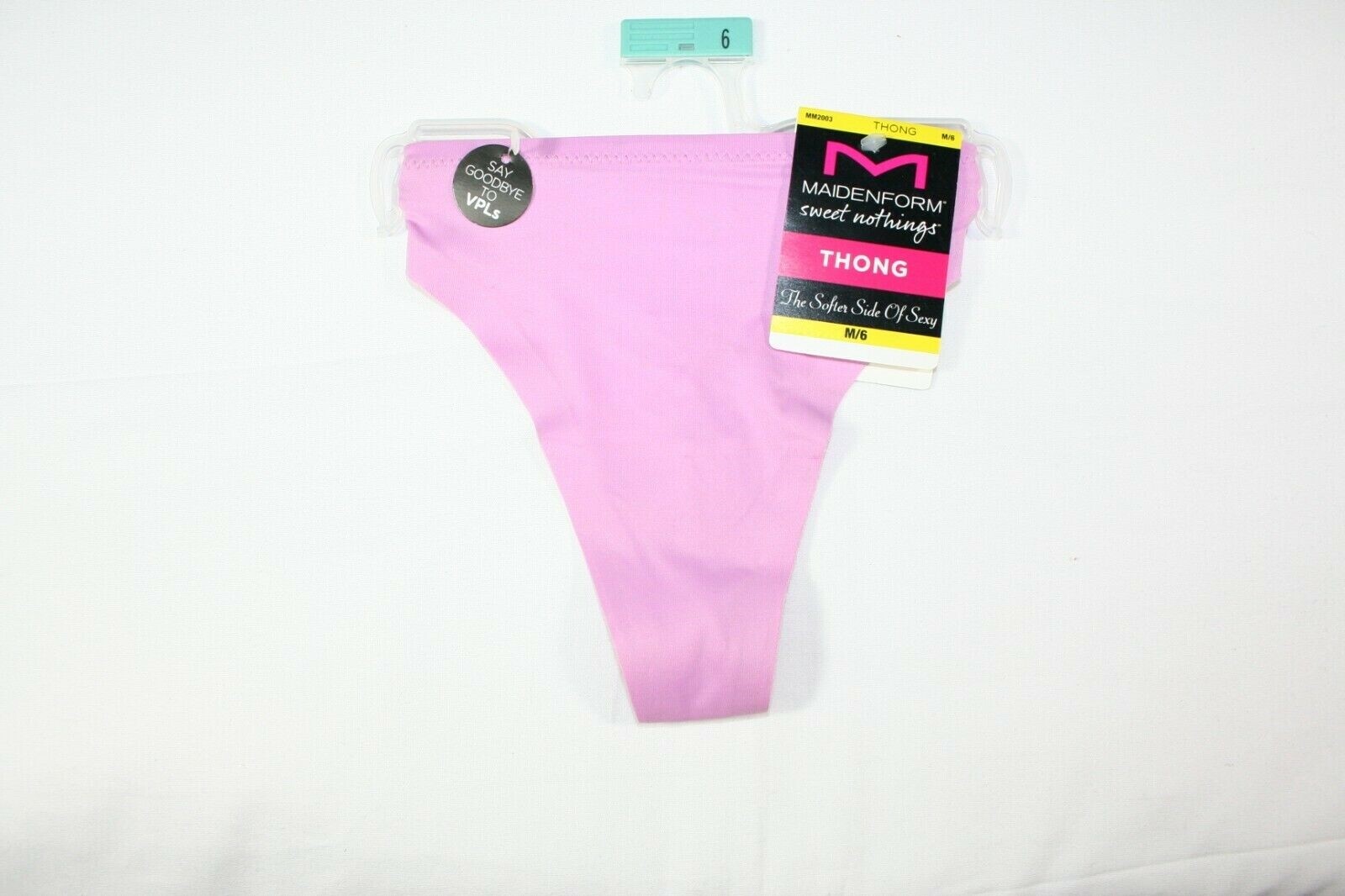 Maidenform MM2003 The Softer Side of Sexy Tailored Thong Panty PICK SIZE & COLOR