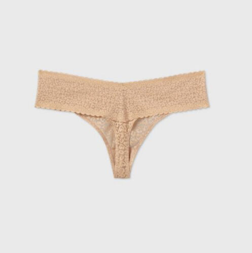 Women’s Plus Size All Over Lace 2 Pack Thong Auden 4X (28-30)