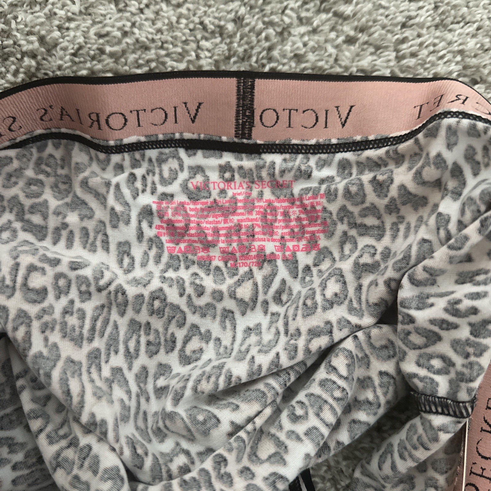 Victoria’s Secret Leopard Print Brief Medium NWT