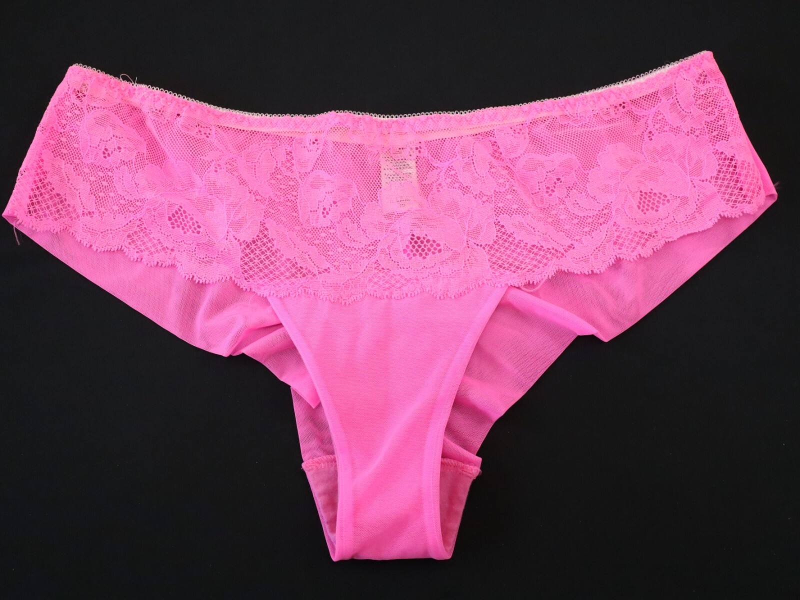 NEW Victoria’s Secret VTG 2011 Sheer Lace Hiphugger Bikini Panties LARGE