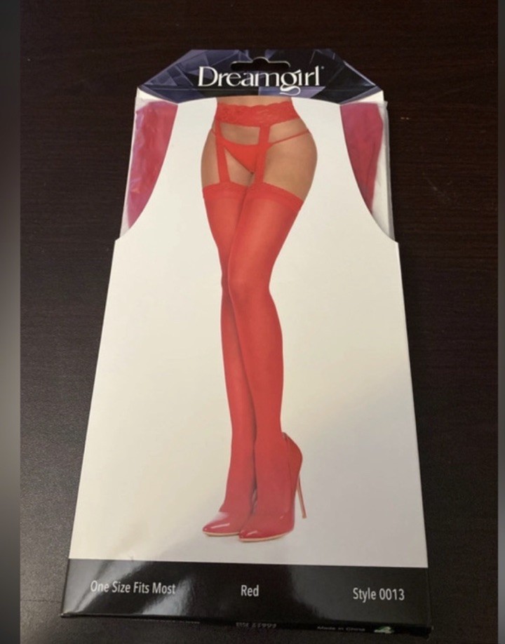Dream girl Scarlet hosiery Set One size fit most