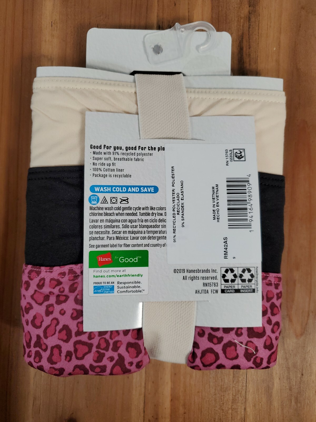 Hanes BIKINIS 2XL Recycled Microfiber 3-Pack Low Rise Tagless NEW