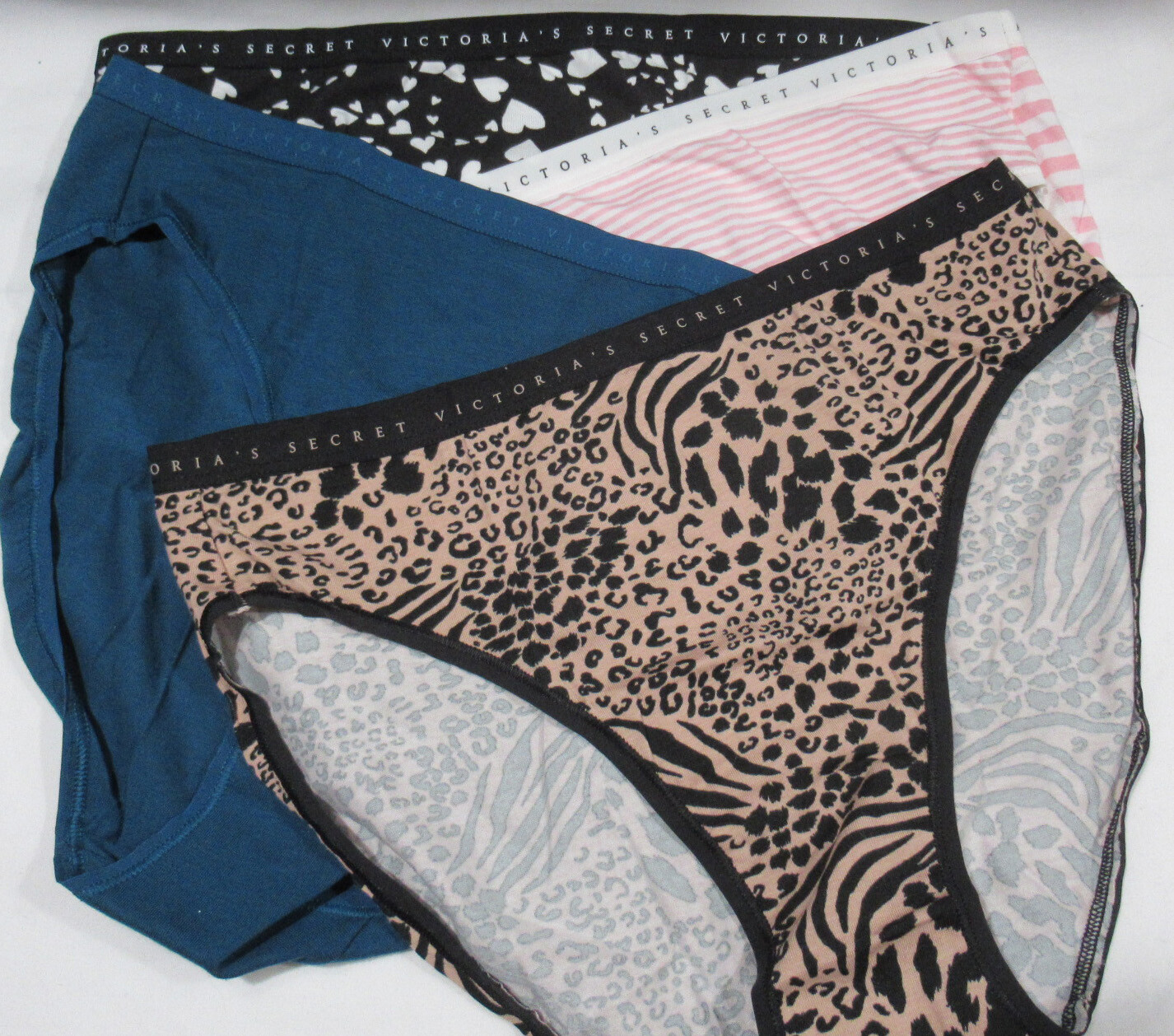 Victoria’s Secret Panty STRETCH COTTON HIGH-LEG BRIEF size M MEDIUM you pick