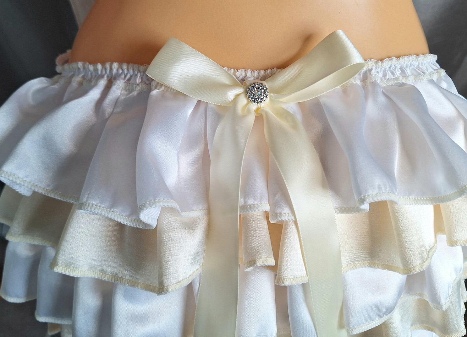 🌸MADE TO ORDER “SATIN Ruffle Bum SISSY Knickers any colour, any size🌸