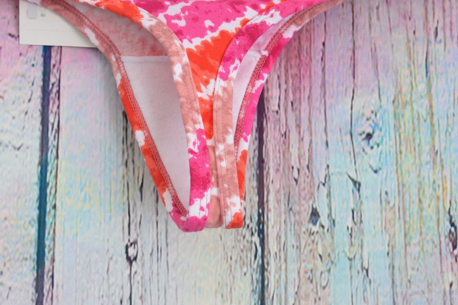 Women’s NOBO No Boundaries Cotton Thong XS-XXXL Multicolor Pantie Underwear NEW