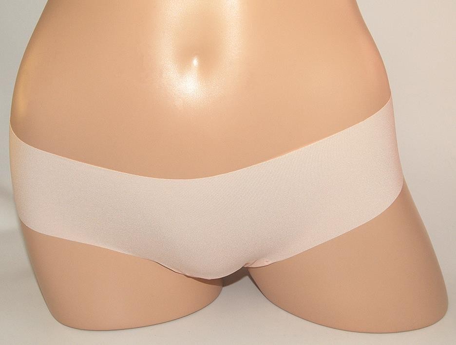 Victoria’s Secret ~ Soft Pale Pink – Laser Cut Seamless Sexy PANTIES sz L *NEW!