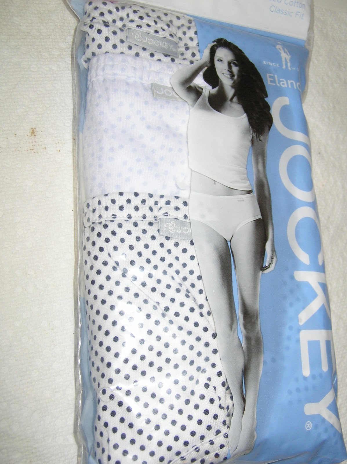 3 Pair Womens JOCKEY Elance Hipster PANTIES Size 7/L 100% Cotton Comfort #1488 A