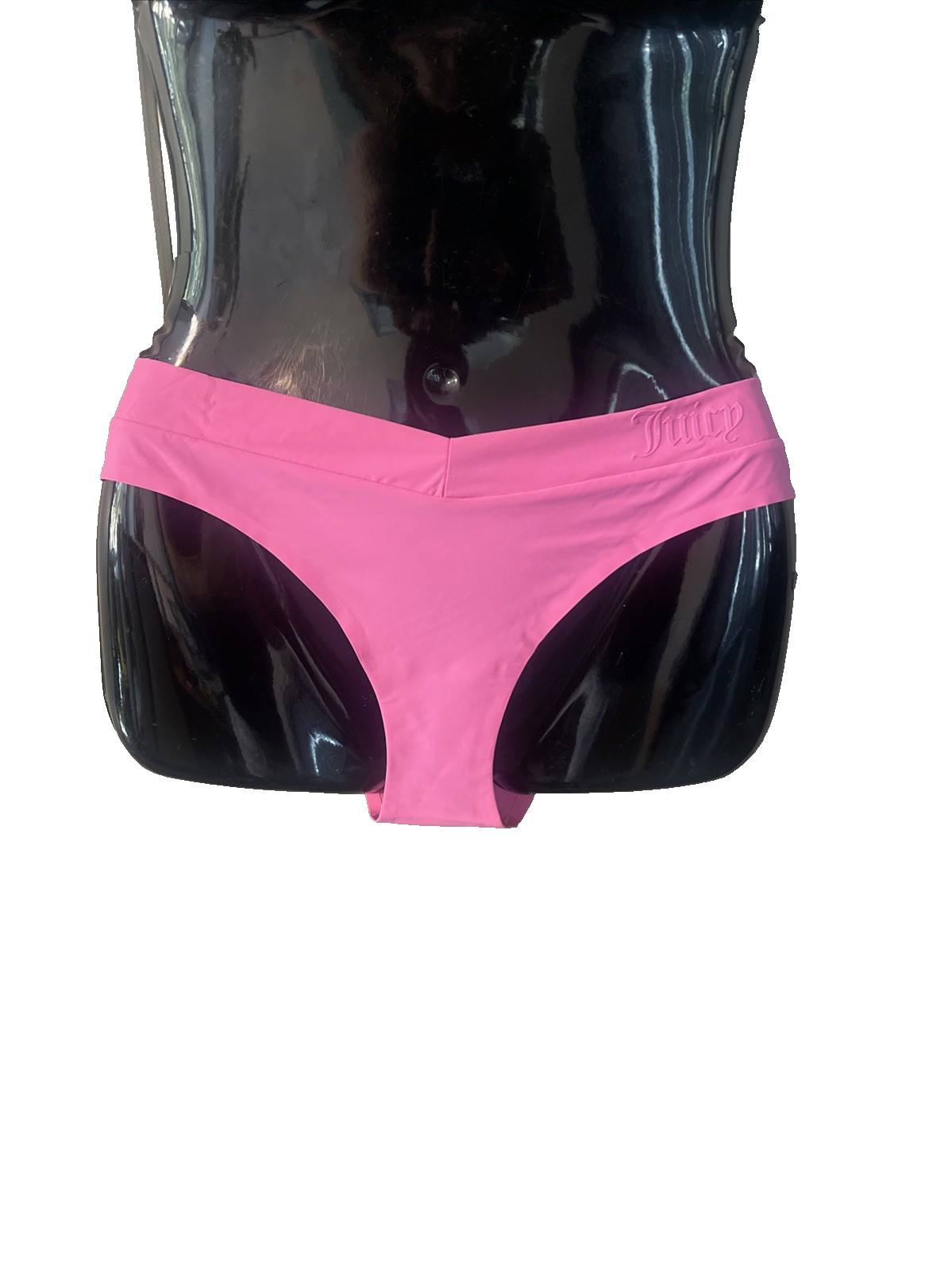 Juicy Couture Bikini Panty Sissy Womens XL Pink Bubblegum Low Rise Hipster